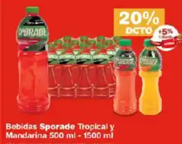 Makro Sporade tropical y mandarina bebidas oferta