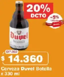 Makro Duvel cerveza botella oferta