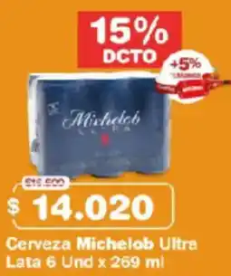 Makro Michelob ultra cerveza oferta