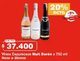 Makro Nuit dorée vinos espumosos oferta