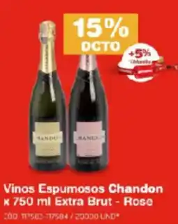 Makro Espumosos chandon vinos oferta