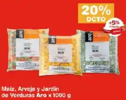 Makro Aro maíz, arveja y jardín de verduras oferta