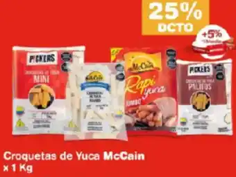 Makro Mccain croquetas de yuca oferta