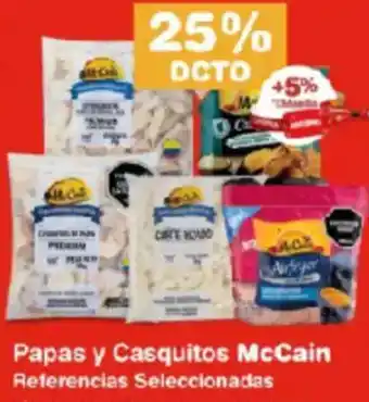 Makro Mccain papas y casquitos oferta