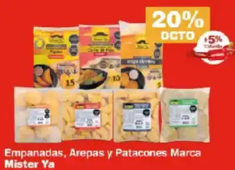 Makro Mister ya empanadas, arepas y patacones marca oferta