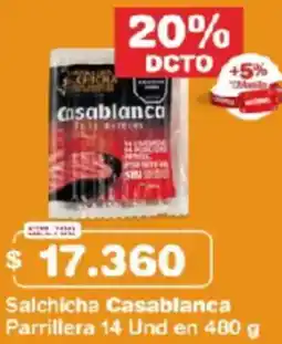 Makro Casablanca salchicha parrillera oferta