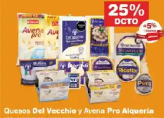 Makro Queso del vecchio y avena pro alqueria oferta