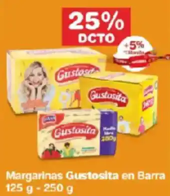 Makro Margarinas Gustosita en Barra oferta