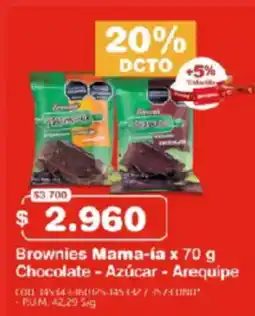 Makro Brownies Mama-ía oferta