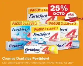 Makro Cremas Dentales Fortident oferta