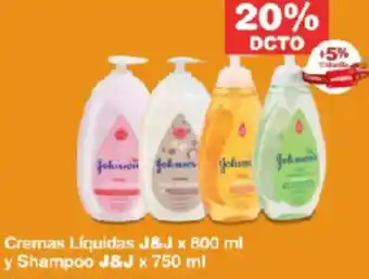 Makro J&J cremas líquidas oferta