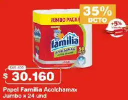 Makro Familia papel acolchamax jumbo oferta