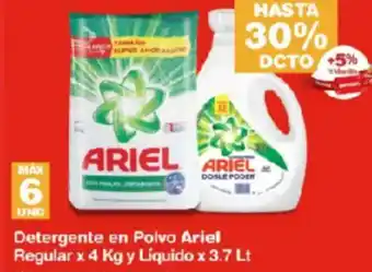 Makro Ariel detergente en polvo regular oferta