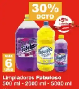 Makro Fabuloso limpiadores oferta