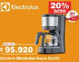 Makro Electrolux cafetera negra ecm10 oferta