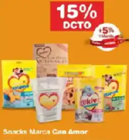 Makro Amor snacks marca can oferta