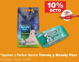 Makro Tapetes y paños marca tommy y beauty pets oferta