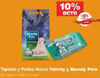 Makro Tapetes y paños marca tommy y beauty pets oferta