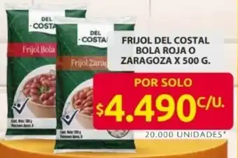 Ara Frijol del costal bola roja o zaragoza oferta