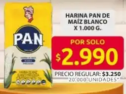 Ara Pan harina de maíz blanco oferta