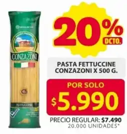 Ara Conzazoni pasta fettuccine oferta