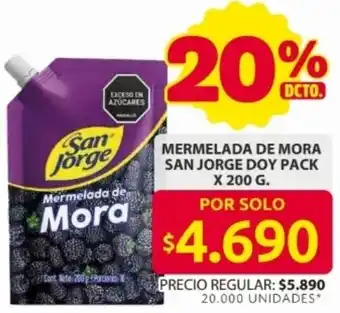 Ara San jorge mermelada de mora doy pack oferta