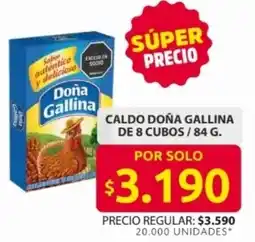 Ara Doña gallina caldo oferta