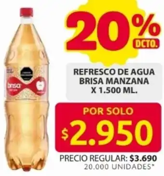 Ara Refresco de agua brisa manzana oferta