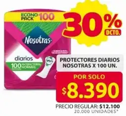 Ara Nosotras protectores diarios oferta