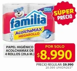 Ara Familia acolchamax papel higiénico oferta