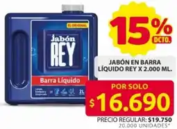 Ara Rey jabón en barra líquido oferta