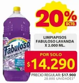 Ara Fabuloso frescura activa lavanda oferta