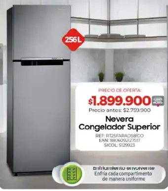 Olímpica Nevera congelador superior oferta