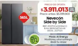 Olímpica Nevecón side by side oferta