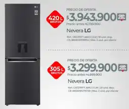 Olímpica Lg nevera oferta