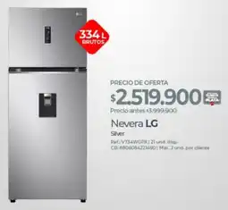 Olímpica Lg nevera oferta