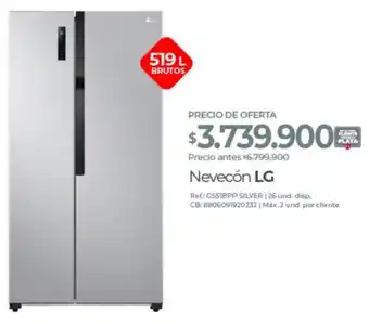 Olímpica Lg nevecón oferta