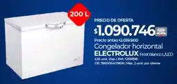 Olímpica Electrolux congelador horizontal oferta