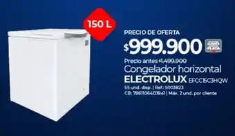 Olímpica Electrolux congelador horizontal oferta