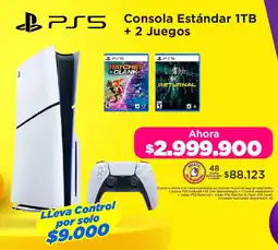 Alkomprar Bpss consola estándar 1TB + 2 juegos oferta