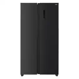 Alkomprar Nevecón MABE Side by Side 439 Litros MSL480LPLPS0 Black Steel oferta