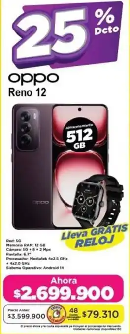 Alkomprar Oppo reno 12 oferta