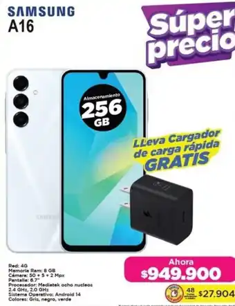 Alkomprar Samsung A16 oferta