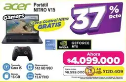 Alkomprar Acer portátil NITRO V15 oferta