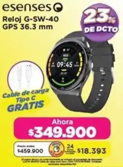 Alkomprar Esenses reloj G-S-W40 GPS 36.3 mm oferta