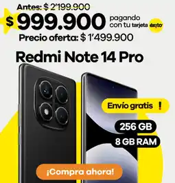 Éxito Redmi note 14 pro oferta