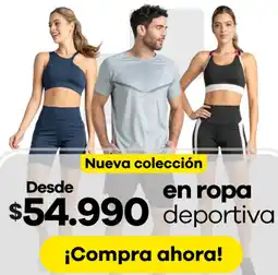 Éxito En ropa deportiva oferta