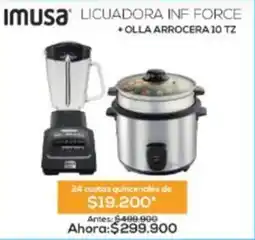 Agaval Imusa licuadora inf force oferta