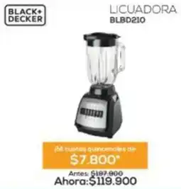 Agaval Black+ decker licuadora oferta