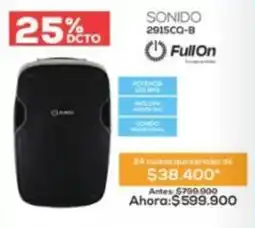 Agaval FullOn Sonido 2915CQ-B oferta